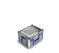 L-BOXX Contractor Mallette à outils, taille M, robuste, empilable et étanche IP65, polyvalente, compatible avec L-BOXX & ProClick, avec boîte de suspension pour petites pièces
