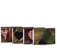 L.BRICO Lot de 10 Petites boîtes 23000 - Décoration Automobile en Carton pour la Saint-Valentin et Noël