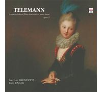 L. Brondetta – Telemann : 6 Sonates pour deux flûtes traversières Op. 2 – Arion