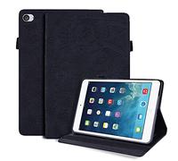 L&Btech Coque iPad Mini 5 Cover 7.9'', iPad Mini 4 Cuir PU Étui Flip Portefeuille Housse de Protection avec Support Fonction et Veille/Réveil Auto pour iPad Mini 1 2 3 4 5 Tablettes,Noir