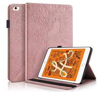 L&Btech Coque pour iPad Mini 6 /iPad Mini 5 Housse Étui de Protection Cuir PU Flip Portefeuille Cover iPad Mini 4/3/2/1 Case avec Fonction Sommeil/Réveil Auto, pour iPad Mini 7,9 Pouces, Or Rose