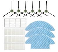 L/c 1 filtre primaire + 3 filtres + 3 chiffons de nettoyage + 6 brosses latérales pour robot OKP Life K2/K3