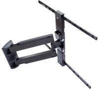 L & C Smart 2 TV Stand de 32 "à 55, 40 x 40 x 63 cm, Couleur noir