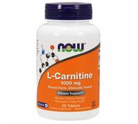 L-Carnitine 1000 MG 50 Comprimés Par Now Foods