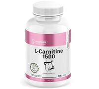 L-Carnitine 1500 - 90 Gélules | Brûleur de Graisse Puissant | Perte de Poids & Énergie | Supplément Aminé Végétarien | INSPORT
