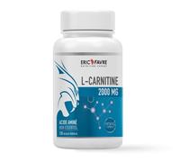 L-CARNITINE 2000mg - L Carnitine Acide Aminé semi-essentiel, Antioxydant, Energie, Aide à la combustion des tissus adipeux, 120 gélules - Eric Favre