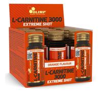 L-Carnitine liquide Olimp Sport Nutrition - L-Carnitine 3000 Extreme Shot - Orange Pack de 9