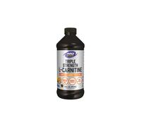 L-Carnitine, liquide triple concentration 473 ml - Saveur agrumes Now Foods