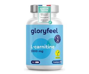 L-CARNITINE Naturelle 2941mg, Tartrate de L-Carnitine, Pre Workout Sportives Energir Résistance, 140 Capsules de Carnipure ®, Hautement Dosée, 100% Végétalien, Testé en Laboratoire, Sans Additifs