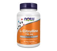 L-Citrulline 750 Mg 90 Gélules Végétales Par Now Foods
