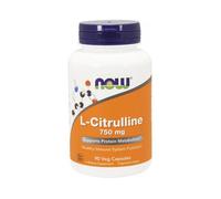 Now Foods – L-Citrulline 750 mg – 90 gélules végétales
