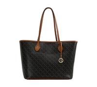 L.CREDI Cabas 'Filiberta' caramel / brun foncé, Taille One Size