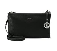 L.CREDI Sac à bandoulière 'Ella' noir / argent, Taille One Size