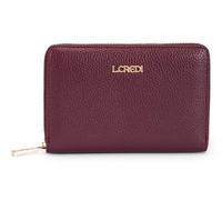 L.Credi Porte-Monnaie Perla Zip Around Wallet Cherry Shade Framboise