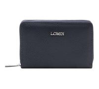 L.Credi Porte-Monnaie Perla Zip Around Wallet Marina Bleu Marine