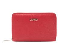 L.Credi Porte-Monnaie Perla Zip Around Wallet Red Rouge