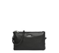 L.CREDI Sac à bandoulière 'Ella' noir / argent, Taille One Size