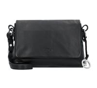 L.Credi Silke Sac à bandoulière en cuir 23 cm noir