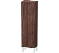 L-Cube Duravit 40x24.3x132cm de LC1168L2121 haute armoire, porte à gauche, noyer foncé