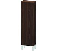 Duravit L-Cube armoires mi-hautes, 1 porte charnière à droite, 400x243x1320mm, LC1168R6969, Couleur: Noyer brossé Placage bois véritable