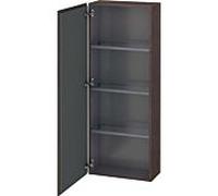 Duravit Armoire mi-haute L-Cube LC1169L7272 – 1 porte gauche, 50×24,3×132 cm, chêne foncé brossé