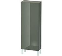 Duravit L-Cube armoire mi-haute, largeur 500mm, profondeur 243mm, 1 porte, charnière à droite, LC1169R8989, Couleur: Laque haute brillance Gris Flanelle