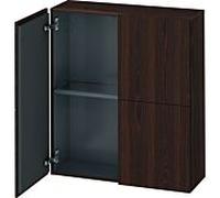 L-Cube Duravit haute LC116706969 70x24,3x80cm, 2 portes, noyer brossé