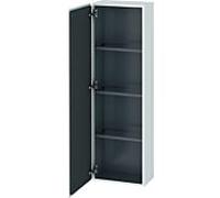 L-Cube Duravit haute LC1168L8585 40x24,3x132cm, porte à gauche, blanc brillant