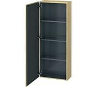 Duravit L-Cube armoires mi-hautes, 1 porte charnière à gauche, 500x243x1320mm, LC1169L7171, Couleur: Placage chêne méditerranéen en bois véritable