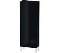 L-Cube Duravit haute LC1169R4040 50x24,3x132cm, porte à droite, noir brillant