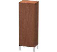 L-Cube Duravit haute LC1179L1313 50x36,3x132cm, porte à gauche, noyer américain