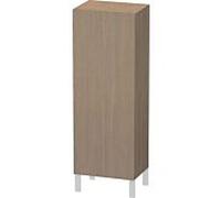 L-Cube Duravit haute LC1179L3535 50x36,3x132cm, porte à gauche, chêne terra