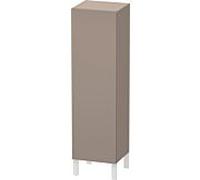 L-Cube Duravit haute LC1190L4343 individuel, porte à gauche, basalte mat