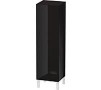 L-Cube Duravit individuel LC1190L4040 haut de l' armoire, porte à gauche, noir brillant