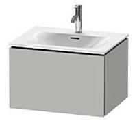 L-Cube Duravit vasque LC613500707 62 x 48, 2000 cm, gris béton mat, 2000 , suspendu