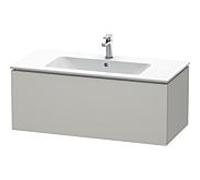 L-Cube Duravit vasque LC614200707 102 x 48, 2000 cm, gris béton mat, 2000 , suspendu