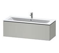 L-Cube Duravit vasque LC614300707 122 x 48, 2000 cm, gris béton mat, 2000 , suspendu