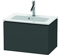 L-Cube Duravit vasque LC615604949 62 x 39, 2000 cm, graphite mat, 2000 , suspendu