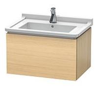 L-Cube Duravit vasque LC616407171 67 x 46,9 cm, chêne méditerranéen, 2000 , suspendu