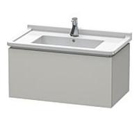L-Cube Duravit vasque LC616500707 82 x 46,9 cm, gris béton mat, 2000 , suspendu
