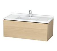 L-Cube Duravit vasque LC616607171 102 x 46,9 cm, chêne méditerranéen, 2000 , suspendu
