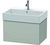 L-Cube Duravit vasque LC617600707 68,4 x 45,9 cm, gris béton mat, 2000 , suspendu