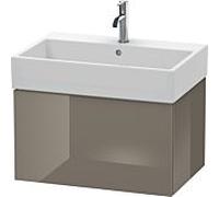 L-Cube Duravit vasque LC617608989 68,4 x 45,9 cm, gris flanelle brillant, 2000 , suspendu