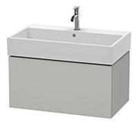 L-Cube Duravit vasque LC617700707 78,4x 45,9 cm, gris béton mat, 2000 , suspendu