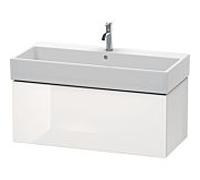 Duravit Meuble sous-vasque L-Cube LC617802222 98,4 x 45,9 cm 1 tiroir blanc brillant suspendu