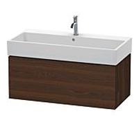 L-Cube Duravit vasque LC617806969 98,4x 45,9 cm, 2000 brossé, coulissant match2, suspendu