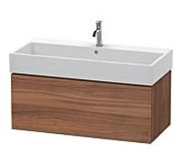 Duravit Meuble sous-lavabo L-Cube LC617807979 suspendu 1 tiroir 98,4×45,9 cm décor noyer naturel
