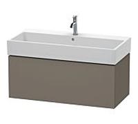 Meuble Pour Vasque à Poser Duravit L-Cube pour 235010 394x984x459mm Gris flanelle satiné mat