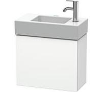 L-Cube Duravit vasque LC6246L1818 48x24x40cm, suspendu, porte à gauche, blanc mat