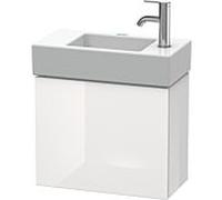 Duravit Vasque L-Cube LC6246L2222 48x24x40cm, suspendue, porte à gauche – Blanc brillant